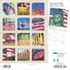 BrownTrout, Americas Flag Plato Foil 2025 Wall Calendar