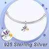 Simphman Animals 925 Sterling Silver Charms Dangles for Bracelets and
