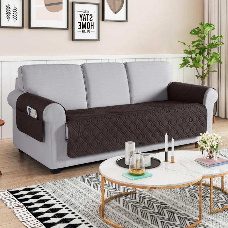 VANSOFY Couch Cover, Waterproof Sofa Covers Washable Slipcover Furniture Protector