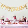 TOYVENTURES Happy Birthday Banner - Gold