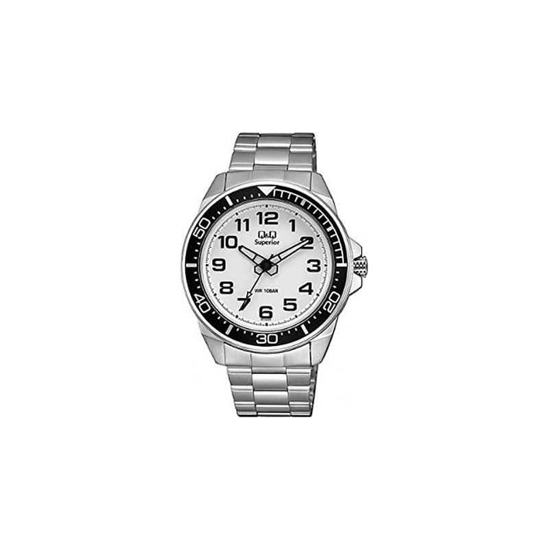 Q&Q Unisex Adult Analogue Digital Automatic Watch with Strap S7230567,