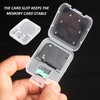Pack of 9 SD Card Storage Box, Foldable SIM Card