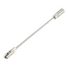 uxcell 117mm/4.61inch Flexible Fish Tape Replacement Leader Wire Cable Puller with Roller for 4mm Fish Tape Wire Puller