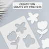 Somime 25 Pack Backing Boards Only - 8x8 Uncut White