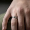 MATERIA by Matthias Wagner Infinity Ring 925 Silver for Men