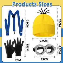 Raqieman Adult Headwear, yellow, One size fits all