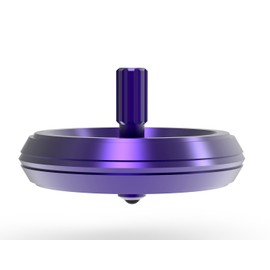UFO TOps LAKE SUPERIOR | Metal Spinning Top | Aluminum Cyber Purple