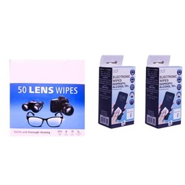 Lens Wipes and Electronics Wipes