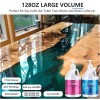 Teexpert Crystal Clear Epoxy Resin Kit 1 Gallon Self-Leveling Coating