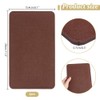 PH PandaHall 2pcs Brown Insert Bag Bottoms, 11x6'' Felt Bag