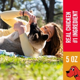 Clifford® Chicken Training Treats for Dogs | Soft Dog Treats Healthy for All Breed Sizes | Puppy Training Treats, Grain Free, High Protein, Rawhide Free Dog Chews - Just Two Ingredients (5oz)