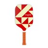 Starter Pickleball Paddle-Premium Quality, Lightweight (.7oz), Extra Long Handle for
