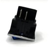 Swann Industries Blue Illuminated On/Off Rocker Switch, 3 Connect Snap-in