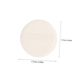 BIUDECO 12pcs Soft Round Powder Puff for Body and Face Makeup Reusable Velour Applicators for Wet Dry Use for Home and Travel Skin Friendly and Easy to Clean