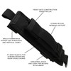 Miles Tactical ASP Molle Baton Holder Pouch fits Expandable Batons