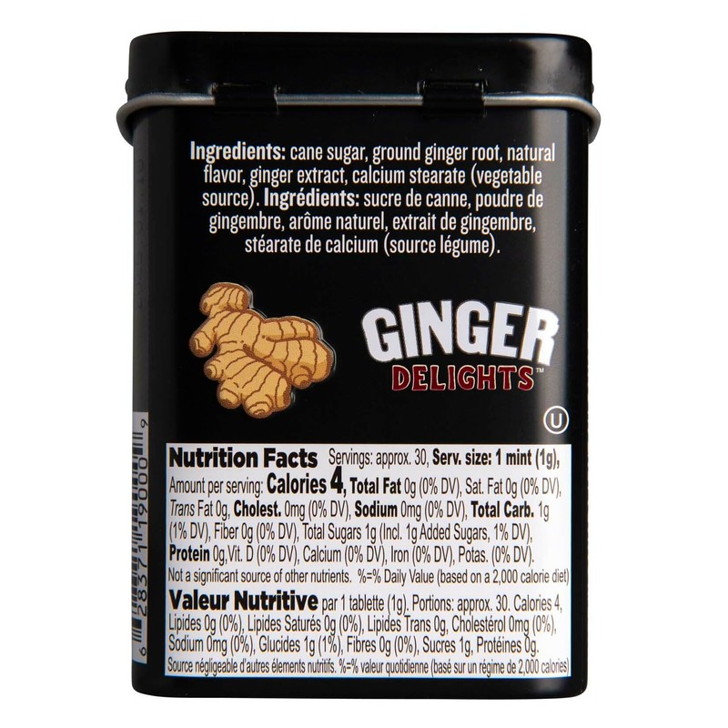 Big Sky Ginger Delights Cayenne-Lemon Mints - Pack of 12