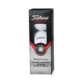 Titleist Pro V1X Golf Balls 3 BALL PACK