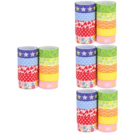 Tofficu 40rolls Christmas Themed Washi Tapes for Crafting Scrapbooking and Wrapping Versatile Decorative Tapes Fun Christmas Patterns for All Ages