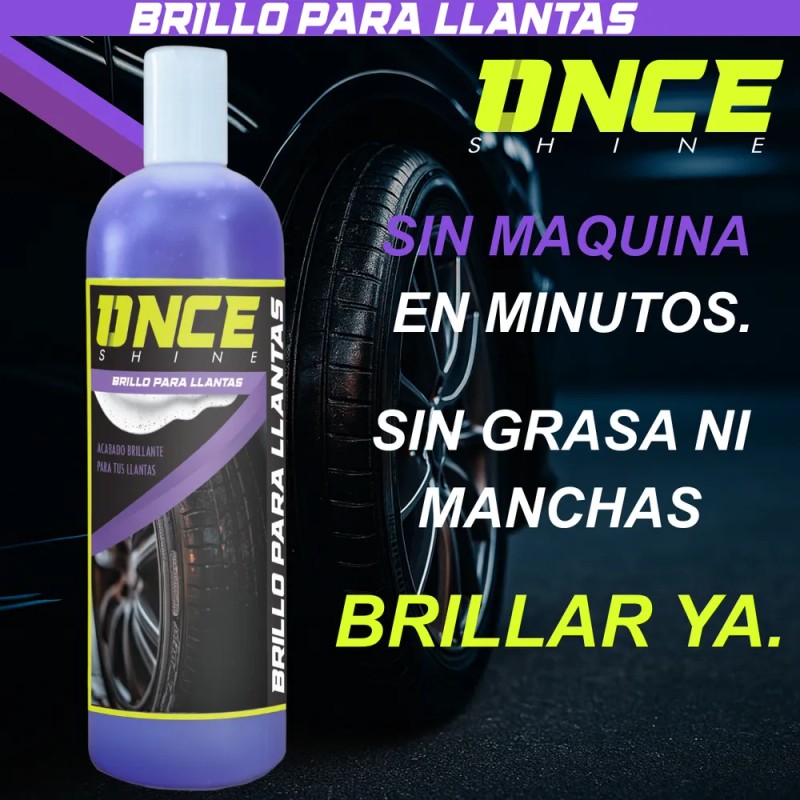 Abrillantador Llantas Once Shine Intenso 800ml
