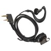 Two Way Radio Earpiece Universal K Head 2 Pin Electroplating