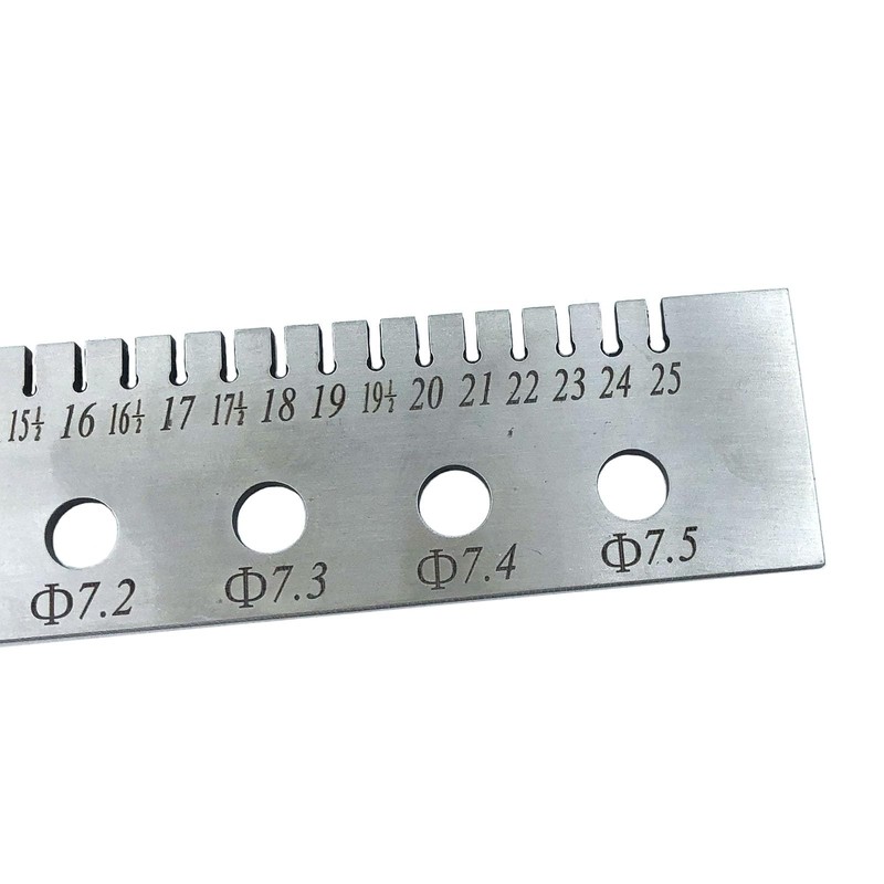 TUOREN Piano String Center Tuning Pin Gauge Metal Piano Music