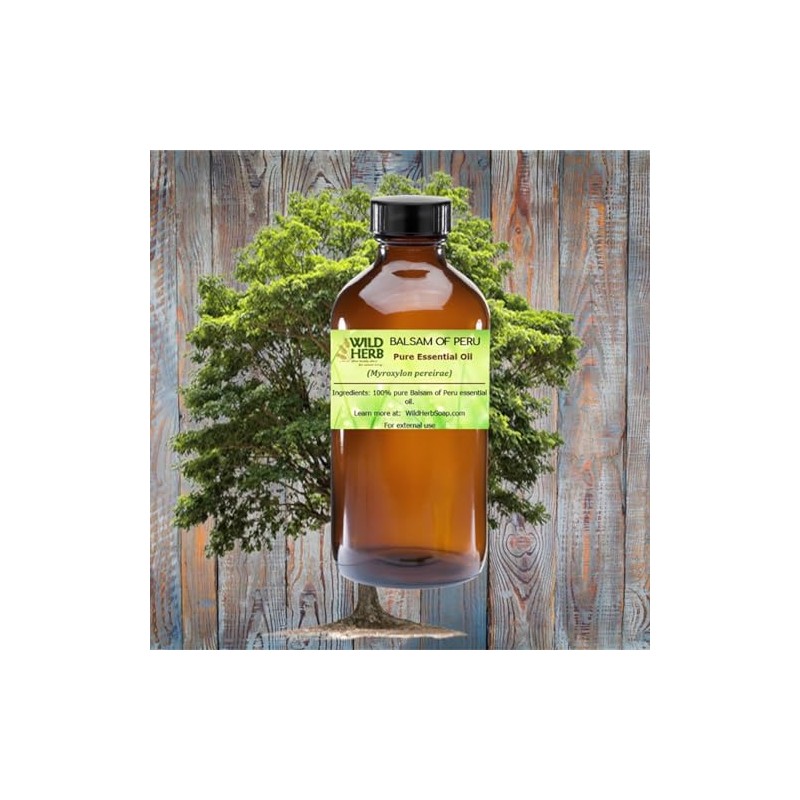 Wild Herb Balsam of Peru Pure Esential Oil (4 OZ)