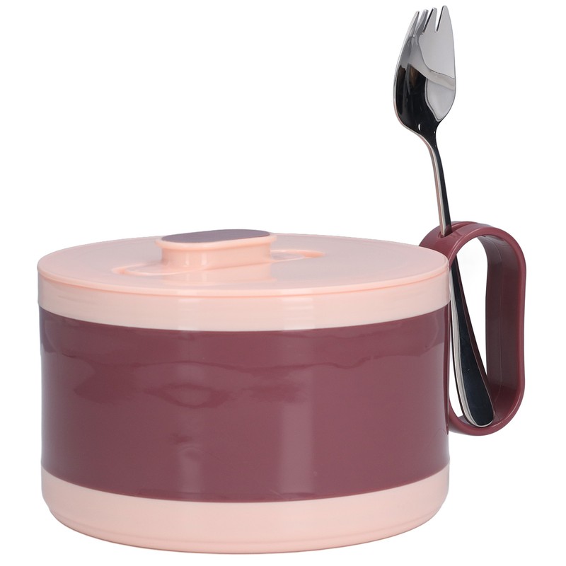 Stainless Steel Ramen Bowl Double Insulation Instant Noodle Bowl with