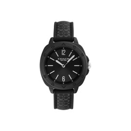 COACH Kitt Women's 3H Quartz Watch – 35 mm TR90 Case – Silicone Strap – Stylish Fashion Accessory, Gift for Her