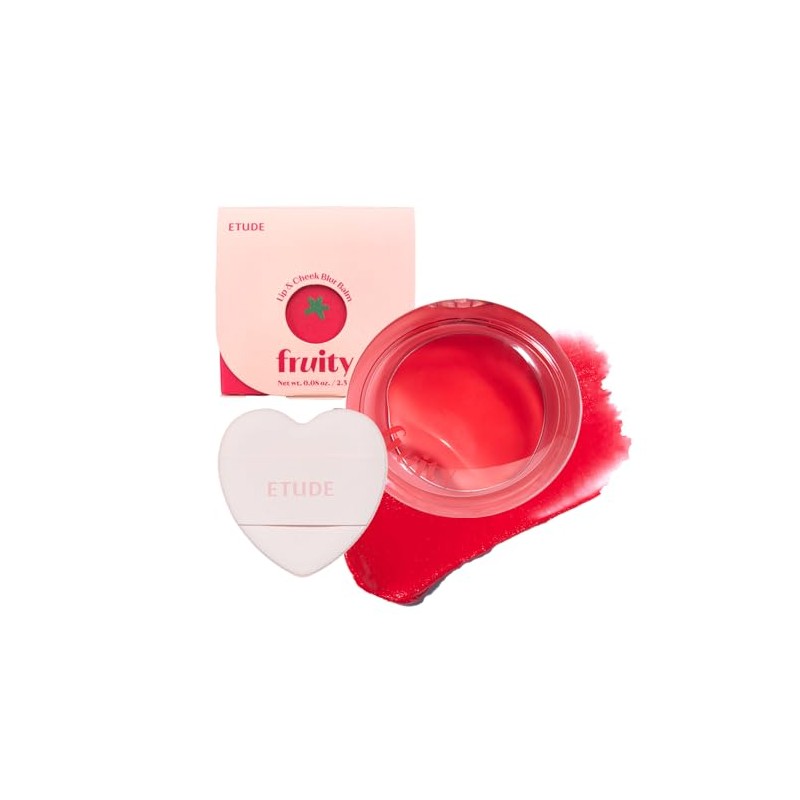 ETUDE Fruity Lip & Cheek Balm Tomato 2.3g Red Teak