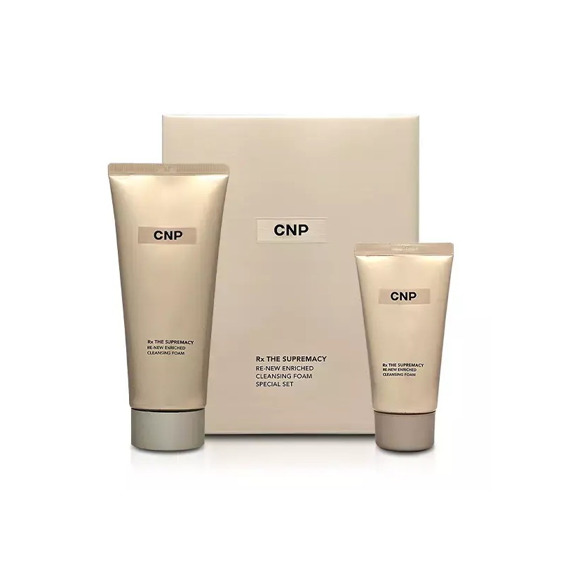 CNP Rx 더 수프리머시 리뉴 인리치드 클렌징폼 200ml + 60ml