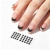 1792pcs Self Adhesive Face Gems Rhinestones Stickers Silver Black Hair