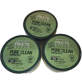 Garnier 3 PACK Garnier Fructis Style Pure Clean Finishing Paste, 2.0 Ounce