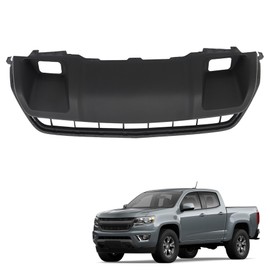 munirater Front Bumper Lower Skid Plate Plastic with Tow Hook Holes Replacement for 2015-2020 Colorado GM1095206 22891697