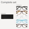 CCVOO 1.75 Reading Glasses for Women, Eye glasses, Blue Light