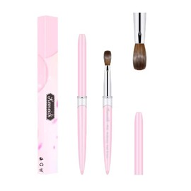 Kolinsky Acrylic Nail Brush KEMEISI (Pink 8)