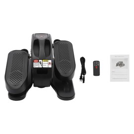 LIAPDG Under Desk Electric Elliptical Machine, 50W Leg Exerciser Pedal Exerciser Home Seated Pedal Exerciser with Remote Control 5-Speed Regulation & LED Screen Overall Load 25 Kg/55.1 Lbs