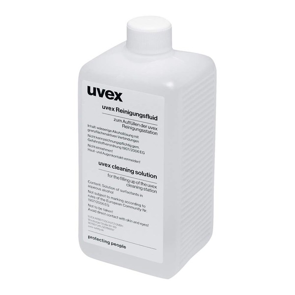 Uvex W09365 9972 Cleaning Fluid, 0.5 L