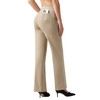 Willit Women's Wide Leg Dress Pants High Waisted Stretch Work