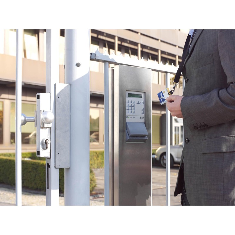 Durable CardFix Holder for ID with 20mm Wide Textile Safety-release