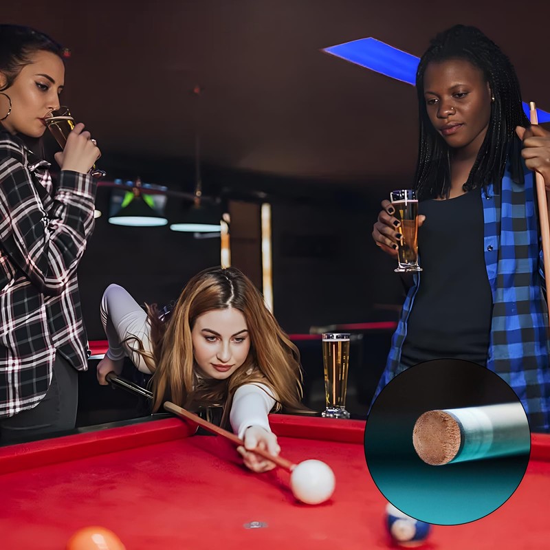 KkvoGmle 22 Pcs Screw on Tips, 10mm Replacement Billiard Cue