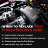 21-5456 Power Steering Pump with Pulley Fit for 2006-2011 Hon-da