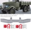 Aluminium Alloy Front Bumper CNC Polished Surface DIY for 1/16