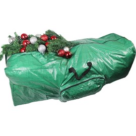 Modo Christmas Tree and Decoration Storage Bags (Green Large Christmas Tree Storage Bag for Trees up to 4 Feet Tall)