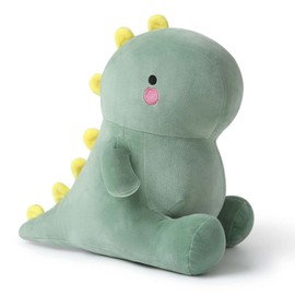 shownicer Plush Toy Dinosaur, Cuddly Stuffed Toy, Kawaii Dino, Throw Cushion Doll, Gift for Children, Girls, Boys