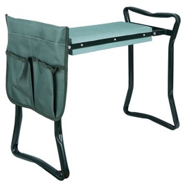 Seleq Folding Garden Kneeler with Tool Pouches