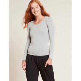 Boody - Long Sleeve Top, White / L