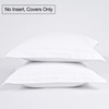 PHF Throw Pillow Covers 24 x 24 Inch, Set of