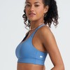 POPSUGAR Sports Bra for Women, Criss-Cross Back Padded Strappy Yoga
