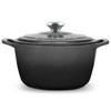 ROSSALLINI Signature Enameled Cast Iron Dutch Oven, Non-Stick Serving Pot