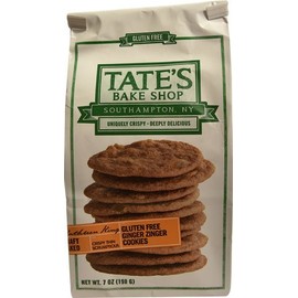 Tate's Bake Shop Gluten Free Cookies Ginger Zinger -- 7 oz - 2 pc